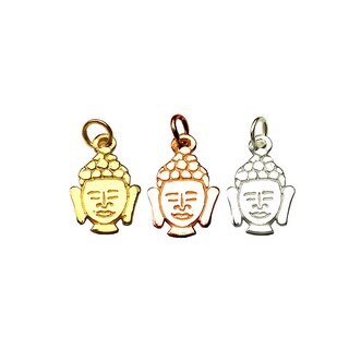 Anhnger Buddha Head Ros