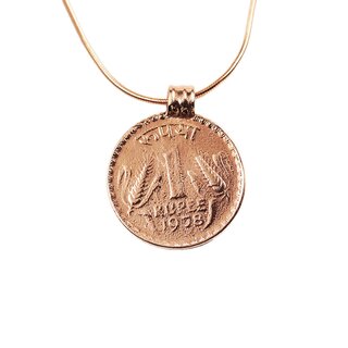 Kette Antique Coin Ros