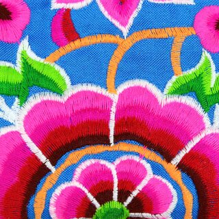 Clutch Boho Blue Paradise