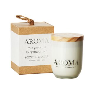 Duftkerze Aroma Rose Gardenia & Bergamott Spice